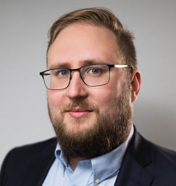 Porträt von Max Hofmann, Geschäftsführer der Stadtwerke Friedrichsthal